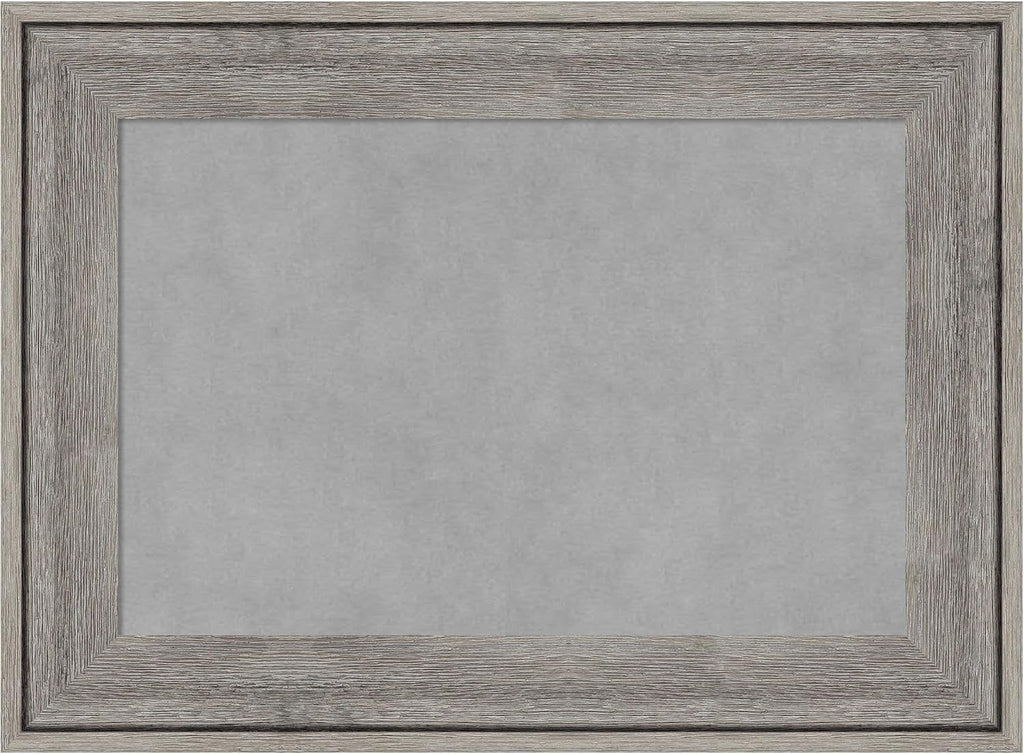 Amanti Art Grey Framed Magnetic Board 17x23 Small Vision Board