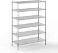 Regal Altair 24" Deep x 54" Wide x 74" Height Wire Shelving Kit | 6-Tier | NSF