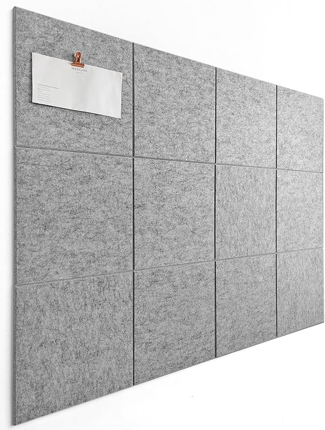 DECORITA Large Cork Board Alternative | Felt Bulletin Board by DesignerManufacturerofInnovativeBulletinBoardSolutionsforHomeOffice