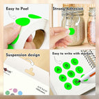 PARLAIM 3/4 Inch Round Permanent Adhesive Color-Code Dot Stickers, 10000 - Image 3