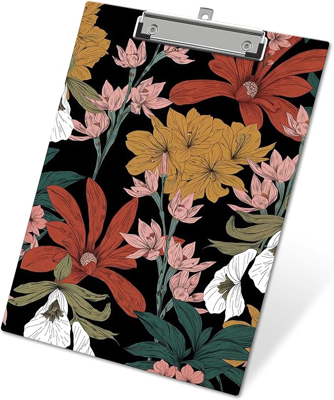 APIILVPQ Boho Clipboard，Floral Clipboards by Unknown