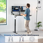 VIVO Electric 48 x 30 in Standing Desk, Memory Height Adjustment, 1B Series - Image 3