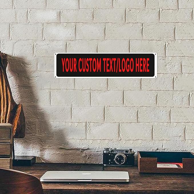 Custom Sign Personalized Custom Metal Sign, Customize - Image 3