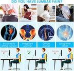 Niceeday Lumbar Support Pillow for Office Chair Car Back Support Pillow - Image 2