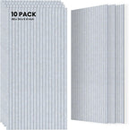10 Pack Sound Proof Panels for Walls, Large Acoustic Panels for Media Room