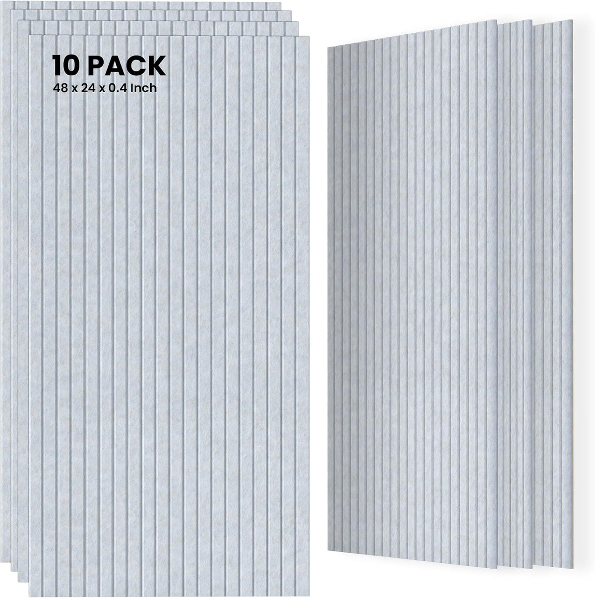 10 Pack Sound Proof Panels for Walls, Large Acoustic Panels for Media Room