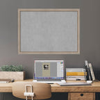 Amanti Art Silver Framed Magnetic Board 22x30 Medium Vision Board - Image 6