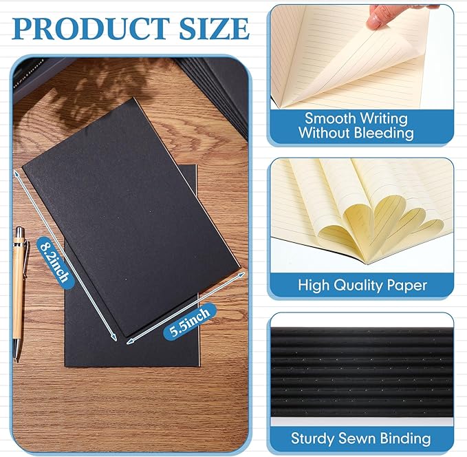 Mimorou 100 Pcs Journals Notebooks Bulk - Image 4