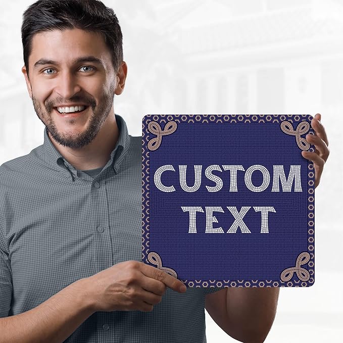 Custom Sign, Custom Street Sign, 11 Font Colors, 13 Font Styles, 4 Hole Options - Image 2