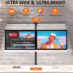 double head led desk lamp, architect desk lamps, close-up detail