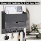 Lucundm Mail and Key Holder Wall Mount - Image 4