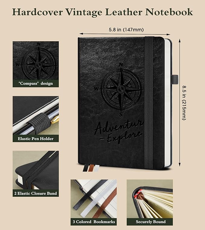 PAIBAS Graph Notebook for Women Men, 160 Pages Grid Paper, Graphing Notebooks - Image 2