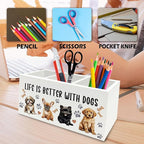 QZQE Dog Pen Pencil Holder Organizer - Image 6