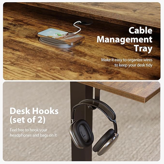 Agilestic 48 x 24 Inches Electric Standing Desk - Image 7