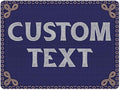 Custom Sign, Custom Street Sign, 11 Font Colors, 13 Font Styles, 4 Hole Options by MySignCenter