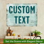 Custom Sign, Custom Street Sign, 11 Font Colors, 13 Font Styles, 4 Hole Options - Image 4