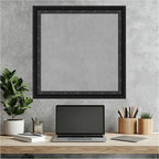 Amanti Art Black Framed Magnetic Board 24x24 Medium Vision Board - Image 7