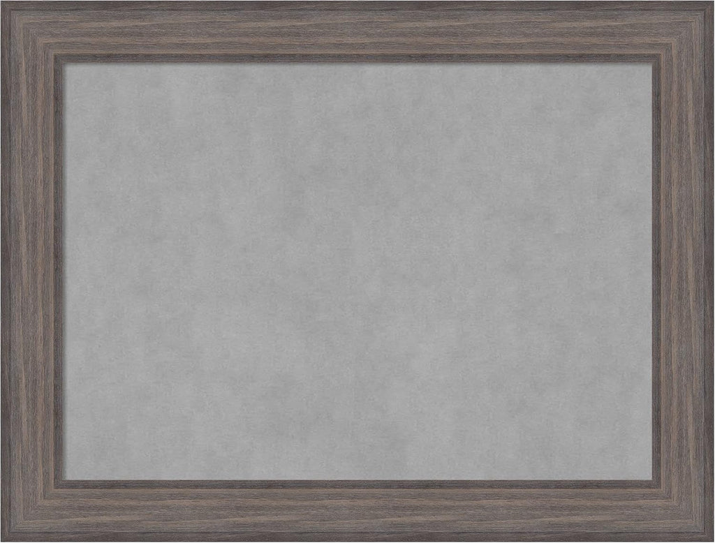 Amanti Art Grey Framed Magnetic Board 25x33 Medium Vision Board