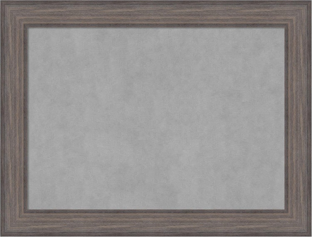 Amanti Art Grey Framed Magnetic Board 25x33 Medium Vision Board