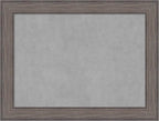 Amanti Art Grey Framed Magnetic Board 25x33 Medium Vision Board by AmantiArt
