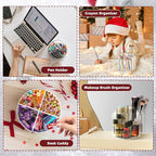 2 Pack Pen Pencil Holder for Kids, Rotating Pen Holder for Desk Organizer - Image 5