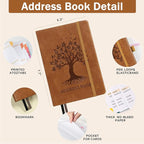 Address Book with Colorful Alphabetical Tabs - Image 3