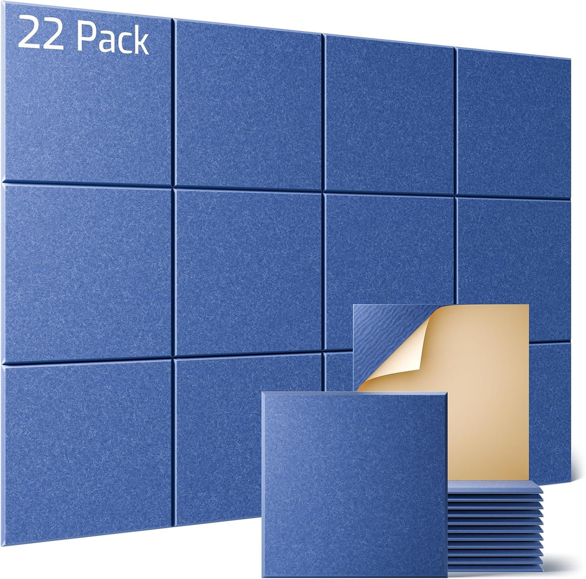 Sonicism 22 Pack Acoustic Wall Panels