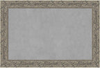Amanti Art Silver Framed Magnetic Board 25x37 Large Vision Board by AmantiArt
