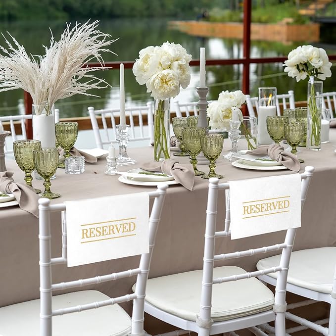 Buryeah 6 Pcs Reserved Seating Signs - Image 5