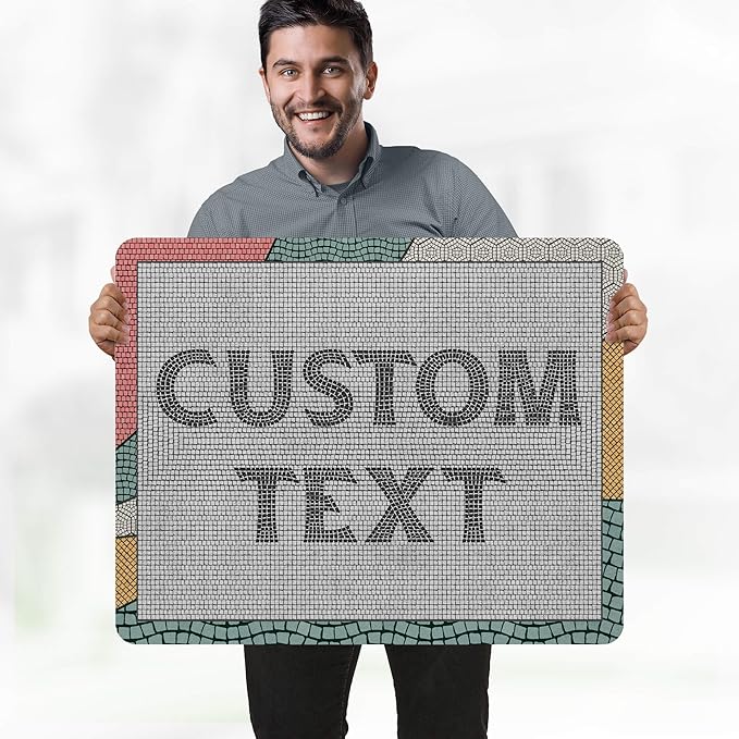 Custom Sign, Custom Street Sign, 11 Font Colors, 13 Font Styles, 4 Hole Options - Image 2