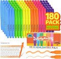 ZERDROFY 180 Count Highlighters Assorted Colors Bulk by ZERDROFY