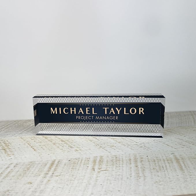 Artblox Personalized Office Desk Name Plate - Image 8