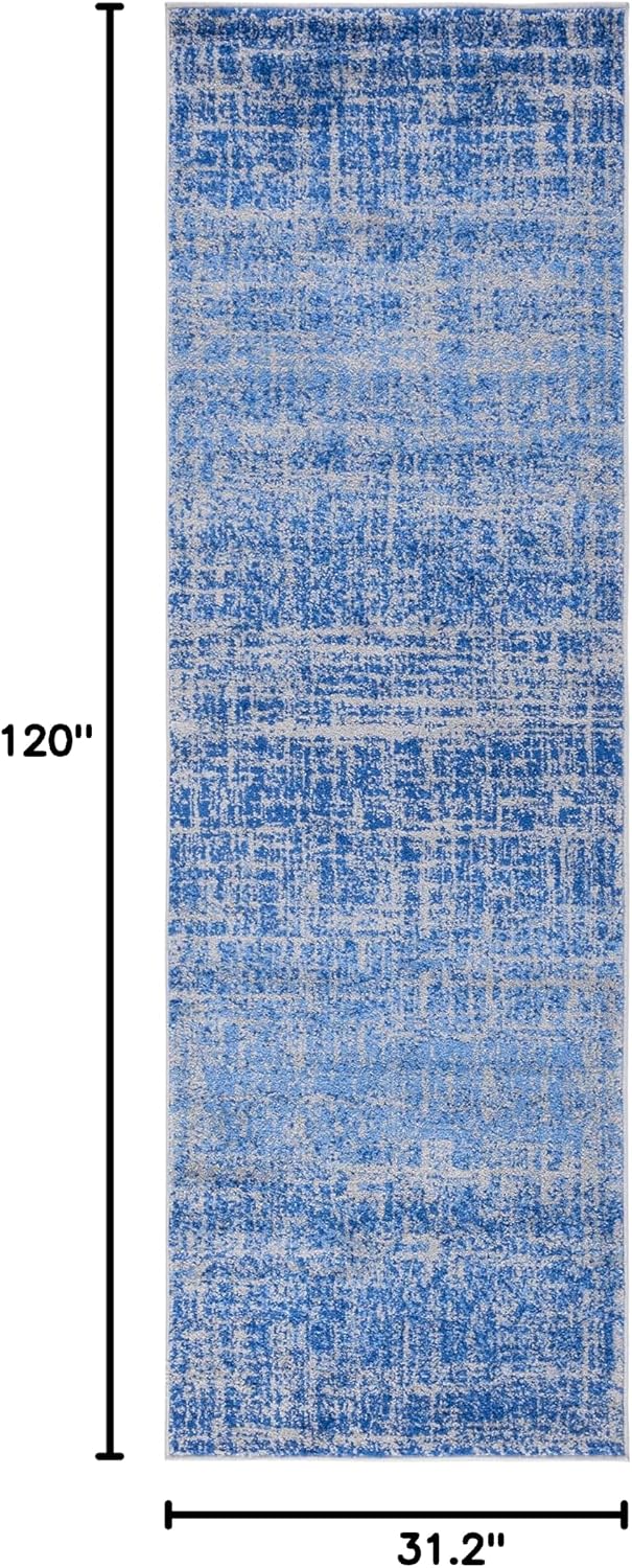 SAFAVIEH Adirondack Collection Runner Rug - 2'6" x 10', Blue &am...