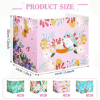 Crtiin 24 Pcs Privacy Folders for Students Desk Dividers Standard School - Image 2