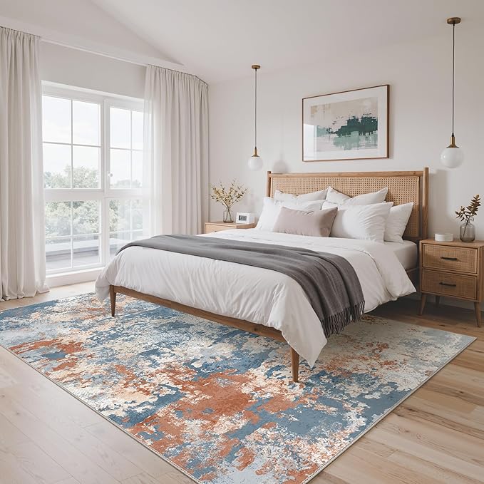 GENIMO Washable Rugs 8x10 Area Rugs - Image 4