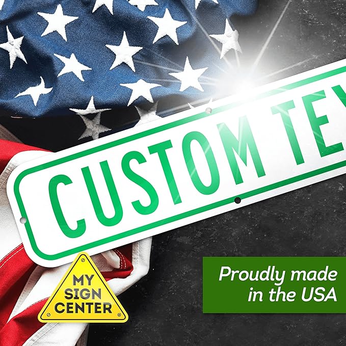 Custom Street Sign, Address Sign, 8 Colors, Reflective Option, Mounting Options - Image 7