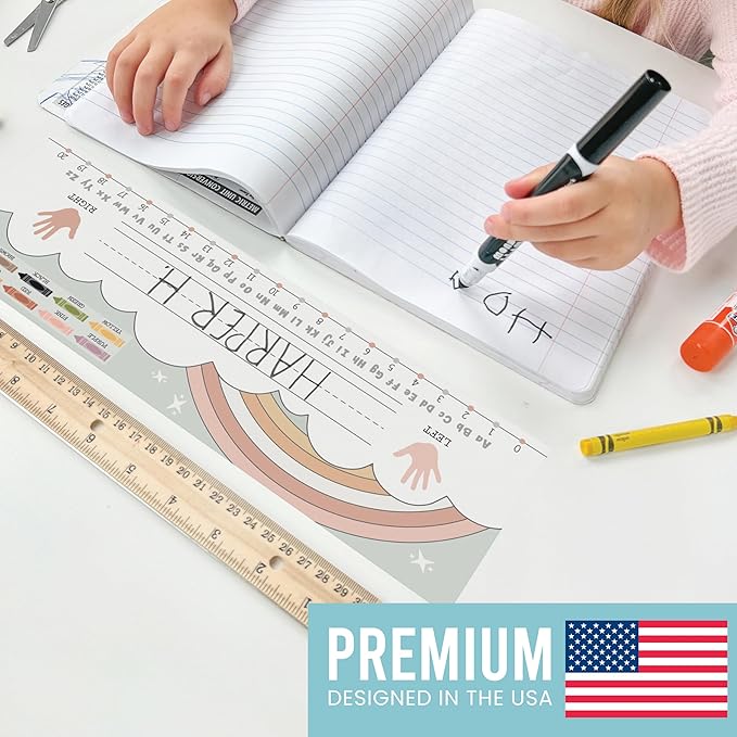 Desk Name Tags for Classroom – 36 Student Name Plates for Classroom Kindergarten - Image 3