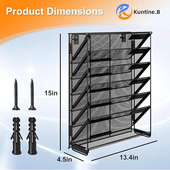 Kuntine.B Wall File Organizer - Image 2
