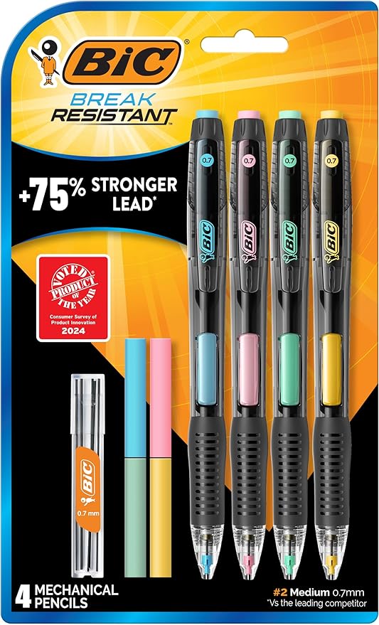 BIC Break Resistant Mechanical Pencils by BIC