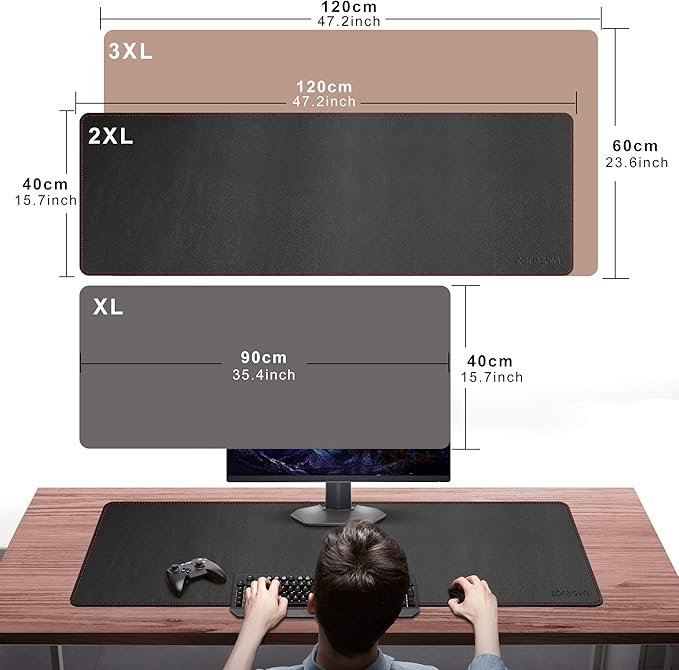 ZORESYN XL Large Desk Pad - Image 2