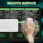 iCasso Excel Cheat Sheet Desk Pad, Excel Mouse Pad Shortcuts, Excell Short Cut - Image 8
