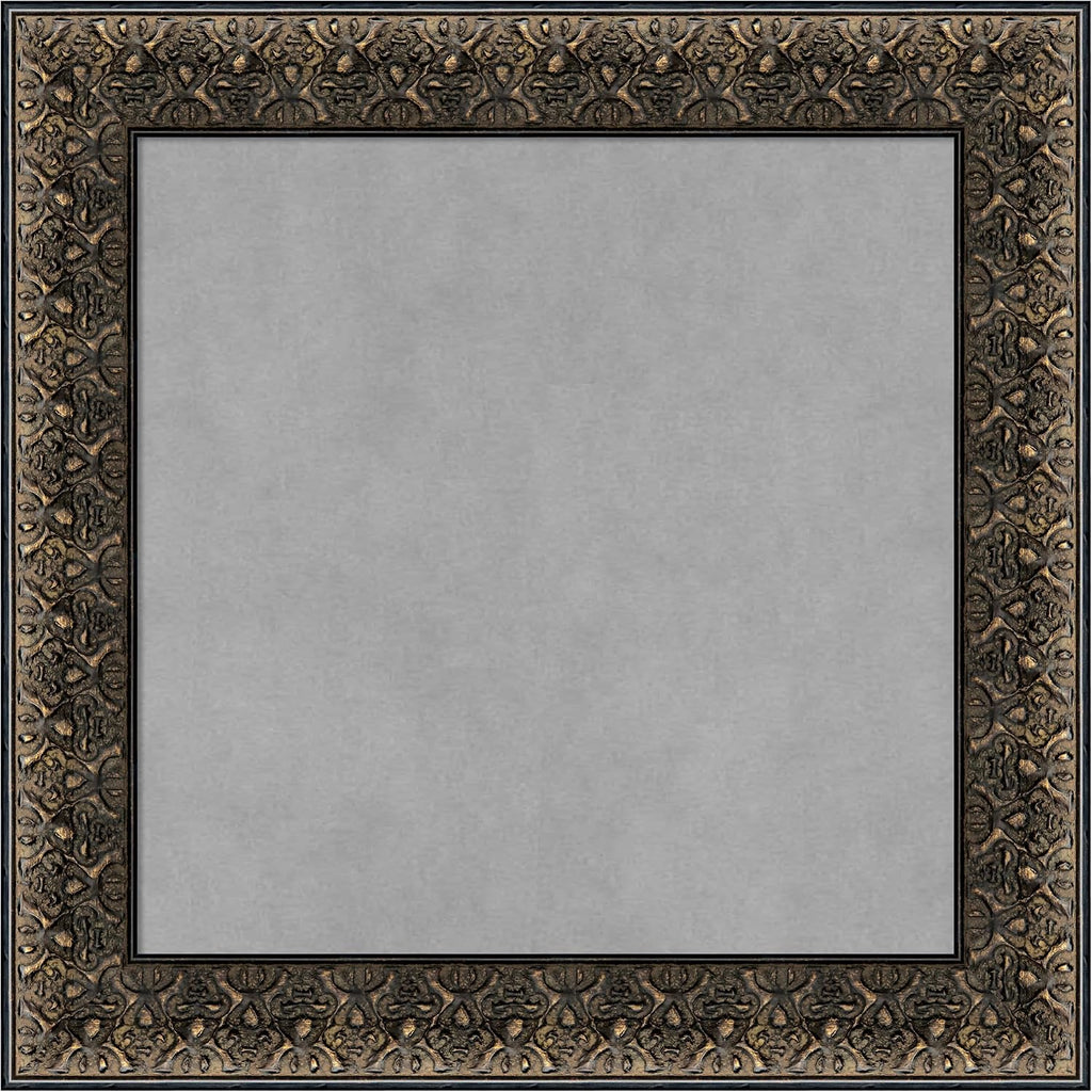 Amanti Art Black Framed Magnetic Board 21x21 Small Vision Board