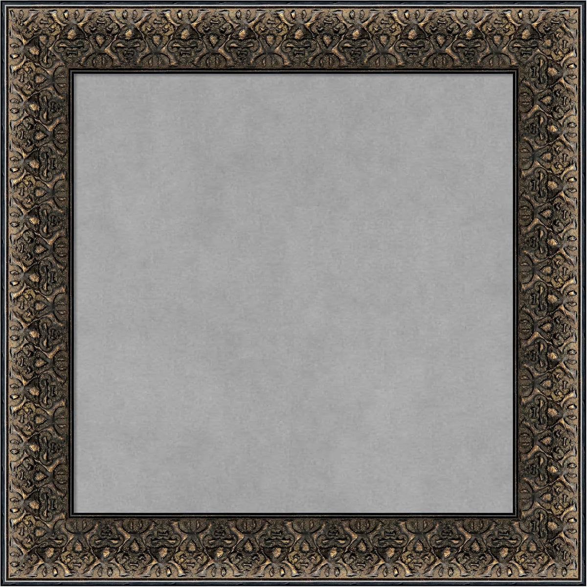 Amanti Art Black Framed Magnetic Board 21x21 Small Vision Board