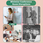 2 Pack Conference Room Office Door Signs Do Not Disturb, In Use/Available - Image 5