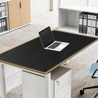 CENNBIE Leather Desk Mat Large, 43.6" x 23.6" Desk Pad Blotter Protector - Image 5