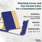 DISCOUNT PROMOS Eco Friendly Spiral Notebooks - Image 4