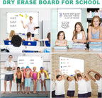 H-Qprobd Large Dry Erase White Board 4' x 3' Magnetic Whiteboard 48"x36" - Image 5