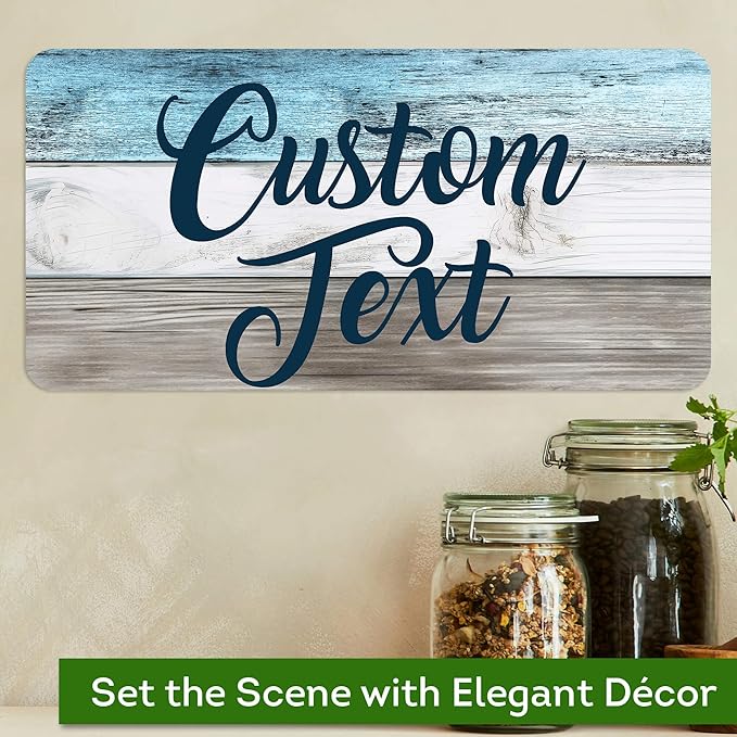 Custom Sign, Custom Street Sign, 11 Font Colors, 13 Font Styles, 4 Hole Options - Image 4