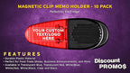 10 Magnetic Memo Holders Set - Image 2