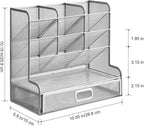 Marbrasse Larger Mesh Desk Organizer - Image 7